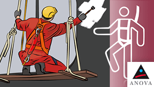 Titelbild E-Learning Modul "Arbeiten in der Höhe"